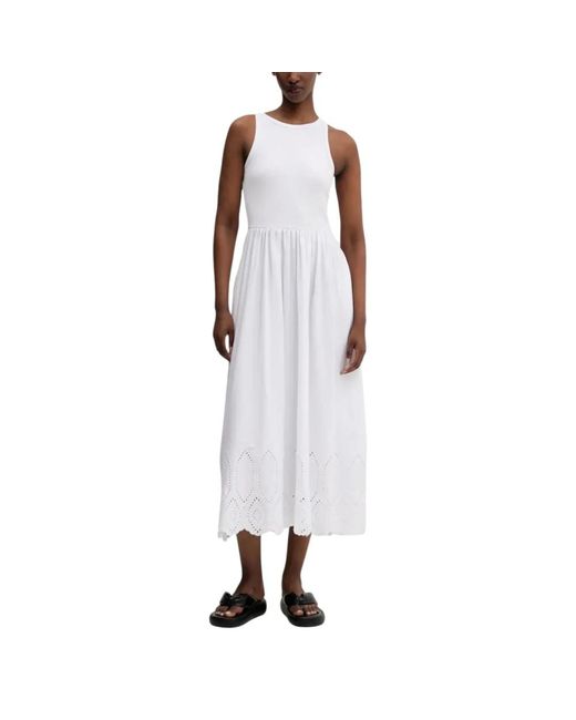 Desigual Midi Dresses in het White