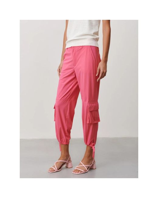 Jane Lushka Pink Cargo pants trend |