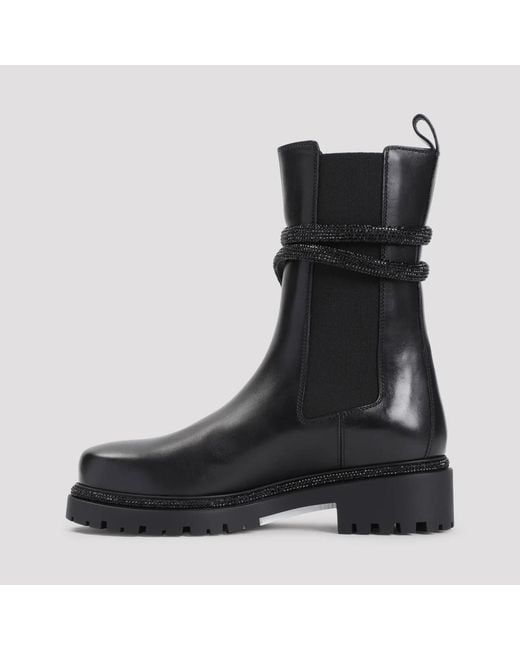 Rene Caovilla Black Boots