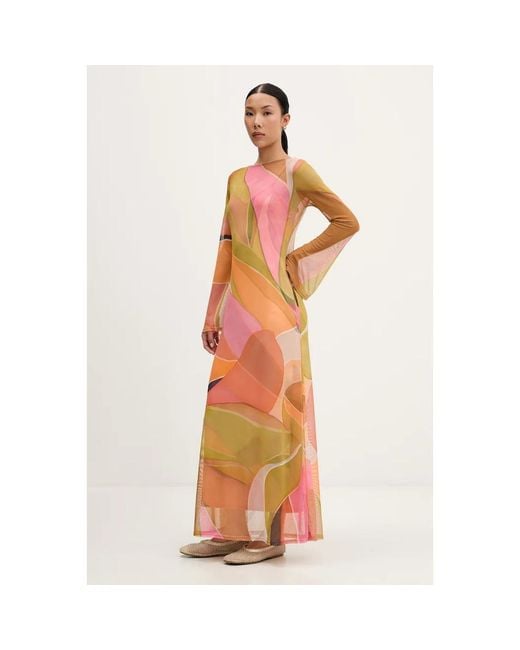 Maxi Dresses Never Fully Dressed de color Orange