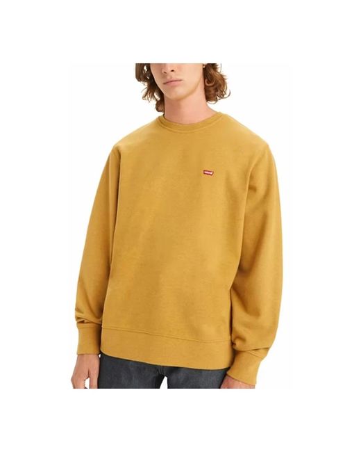 Levi's Yellow Sweatshirt 359090047 S for men