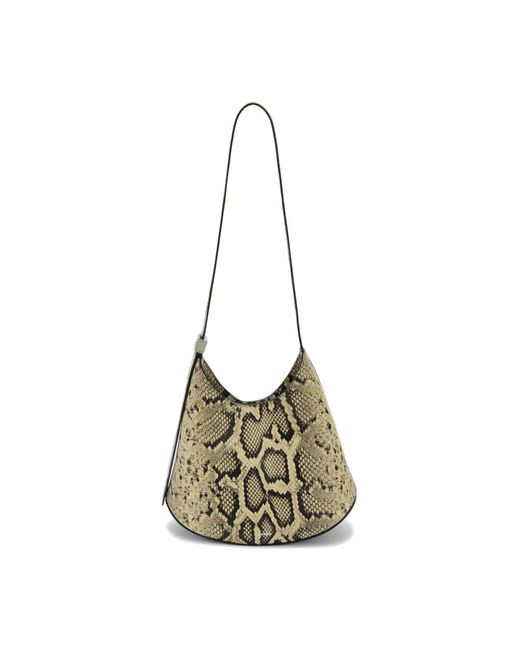 Jil Sander Shoulder Bags in het Metallic