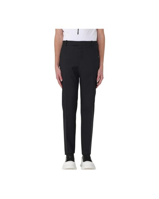 Suit Trousers Alexander McQueen de hombre de color Black