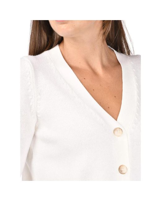Gran Sasso Truien & Vesten ,Wit ,Stijlvolle Cardigan Voor Mannen in het White