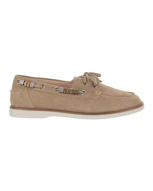 Pinko Gray Sailor Shoes