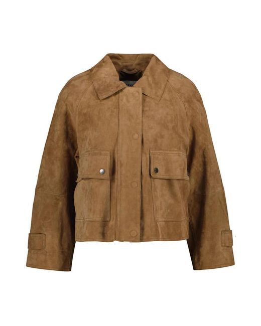 Max Mara Licht Jack in het Brown