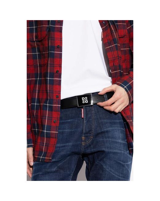 Belts DSquared² de hombre de color Black