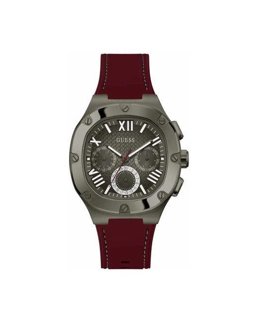 Watches di Guess in Red da Uomo