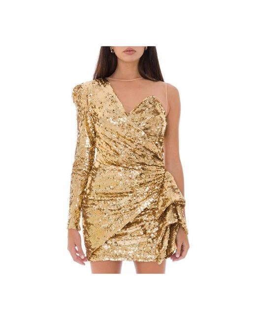 Elisabetta Franchi Metallic Party Dresses