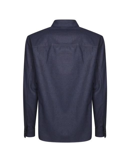 Light Jackets di Paolo Pecora in Blue da Uomo