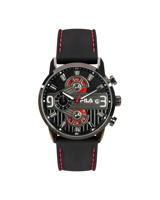Watches di Fila in Black da Uomo
