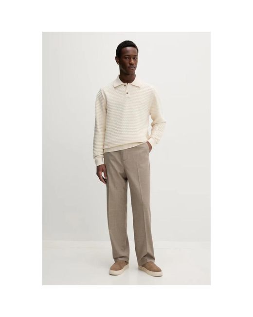 Les Deux Billy Pullover in Natural für Herren