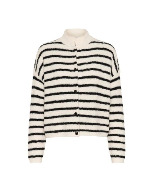 Cardigans Gestuz en coloris Black