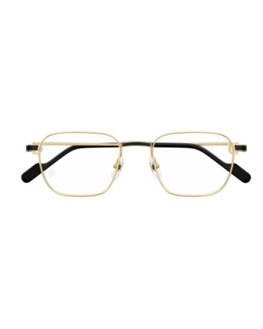 Cartier Metallic Glasses