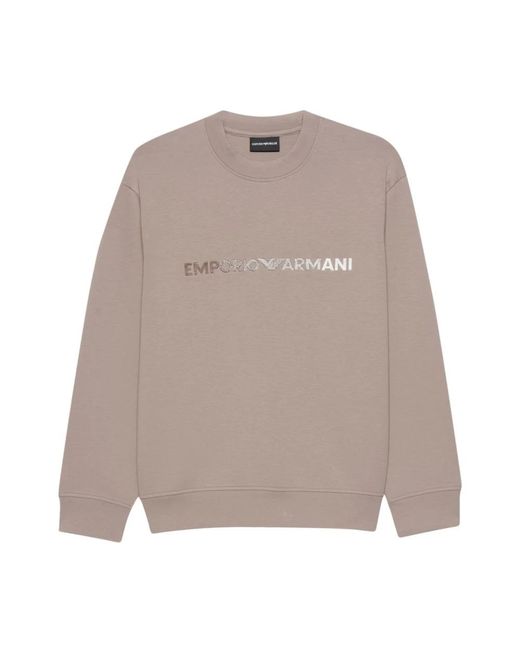 Emporio Armani Brown Sweatshirts for men