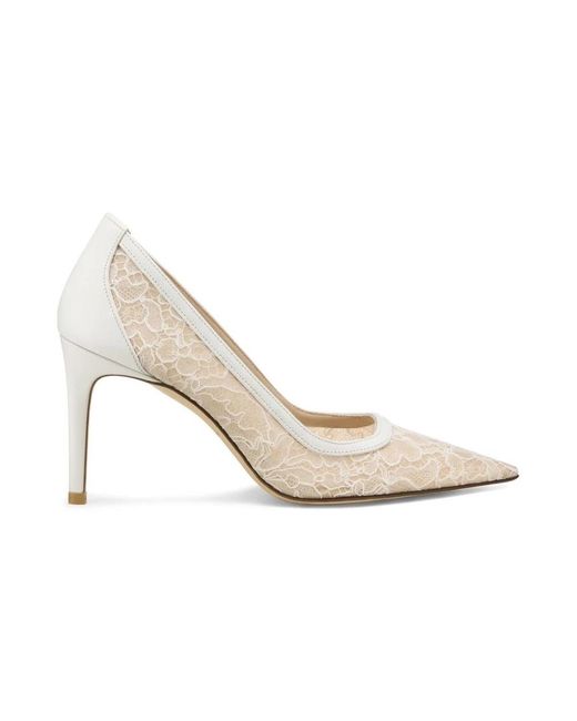 Stuart Weitzman White Pumps