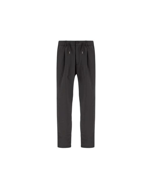 Herno Drawstring Broeken in het Black voor heren