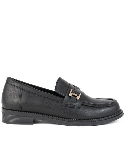 Vaani Black Loafers