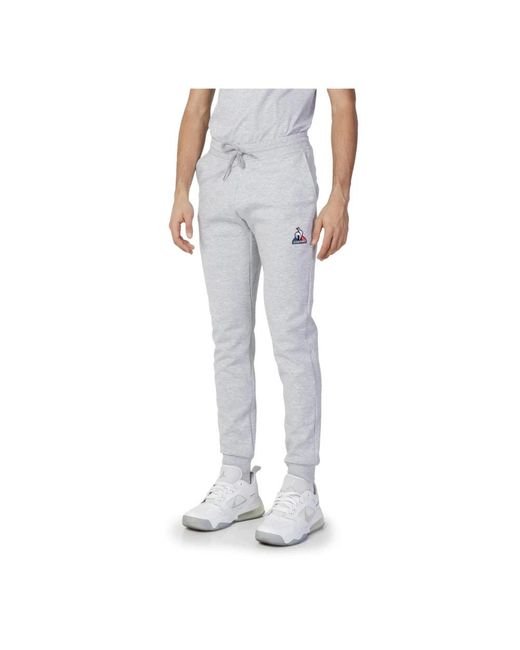 Le Coq Sportif Gray Sweatpants for men