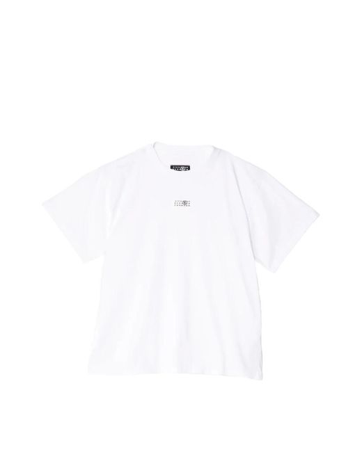 Tops > t-shirts MM6 by Maison Martin Margiela en coloris White