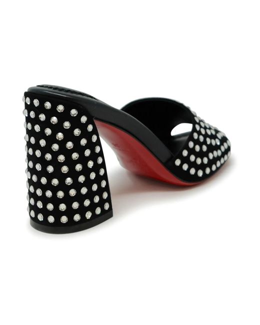 Shoes > heels > heeled mules Christian Louboutin en coloris Black