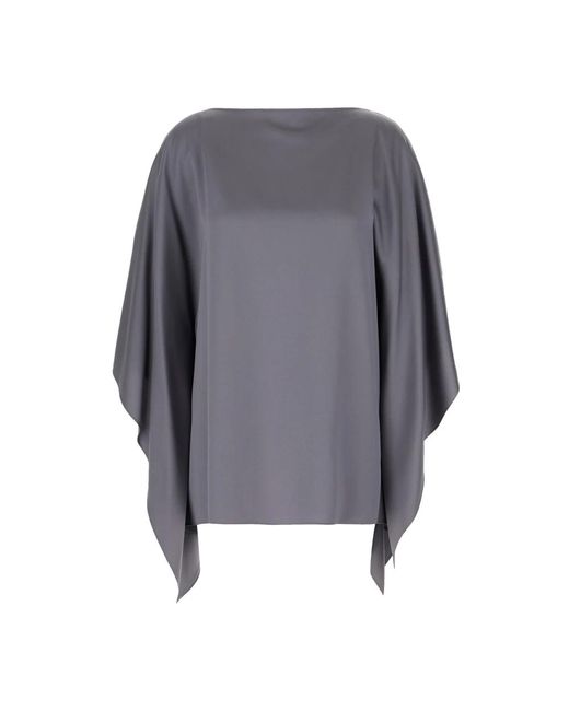 Lanvin Gray Ponchos