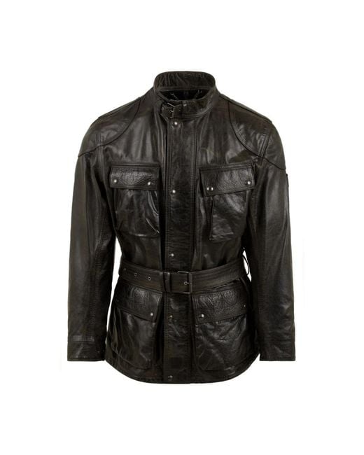 Belstaff Black Light Jackets for men
