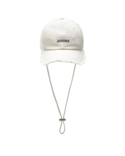 Jacquemus Metallic Caps