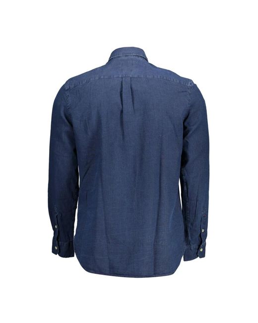 U.S. POLO ASSN. Blue Casual Shirts for men