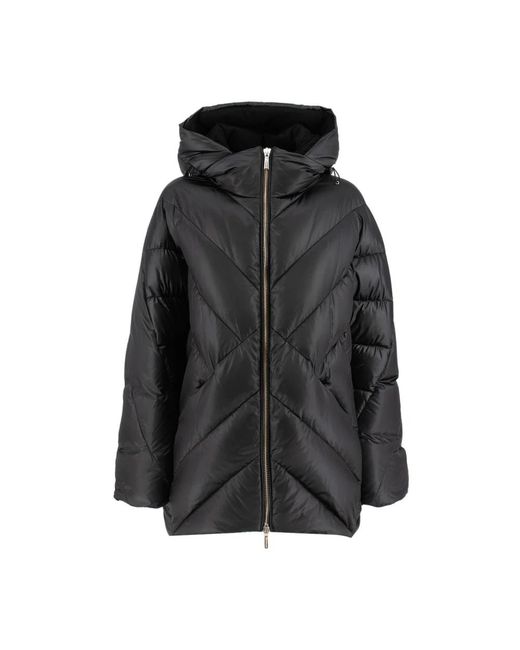 Moorer Black 'Wanita' Down Jacket
