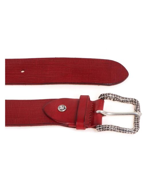Gavazzeni Red Belts for men