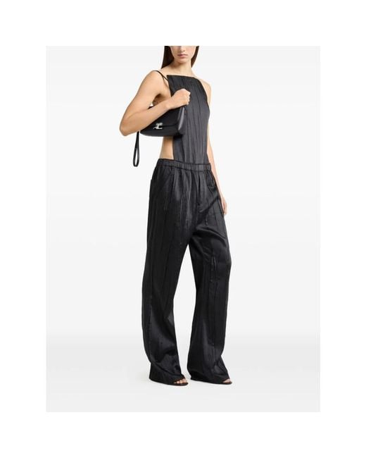 Courreges Black Shoulder Bags