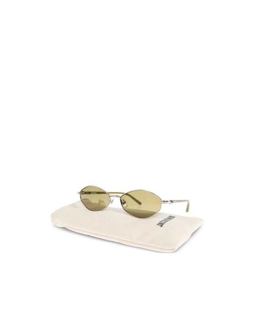 Jacquemus Yellow Sunglasses