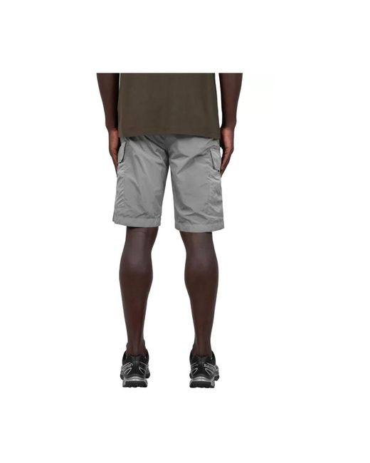 C P Company Graue nylon regular fit shorts in Gray für Herren