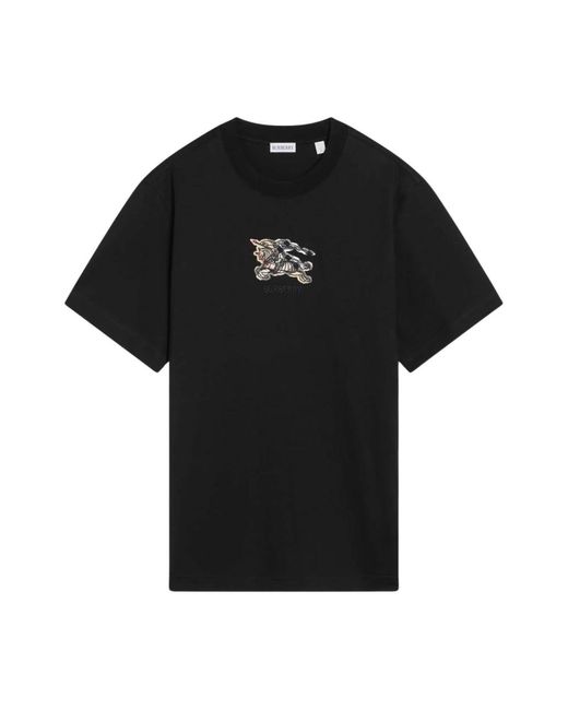Burberry T-Shirts in het Black voor heren