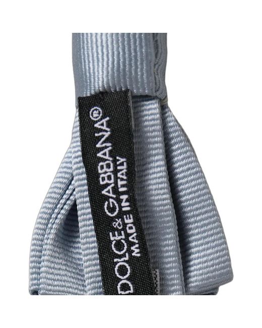 Dolce & Gabbana Blue Bow Ties for men