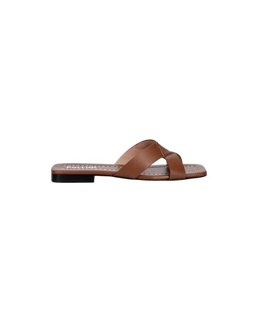 Sliders Pollini en coloris Brown