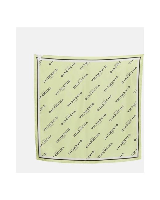 Silky Scarves Givenchy de color Green