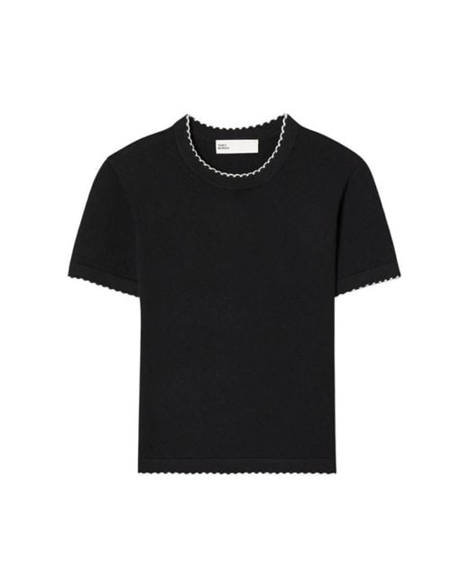 Tory Burch Black Round-Neck Knitwear