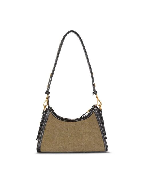 Balmain Metallic Shoulder Bags