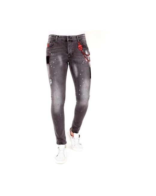 Local Fanatic Gray Skinny Jeans for men