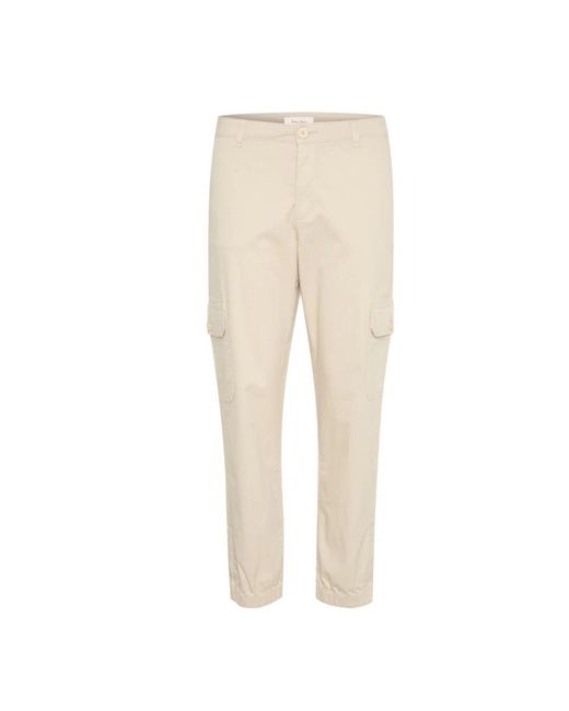 Part Two Natural Straight Trousers