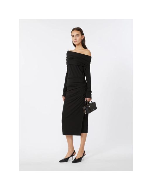 Max Mara Black Midi Dresses