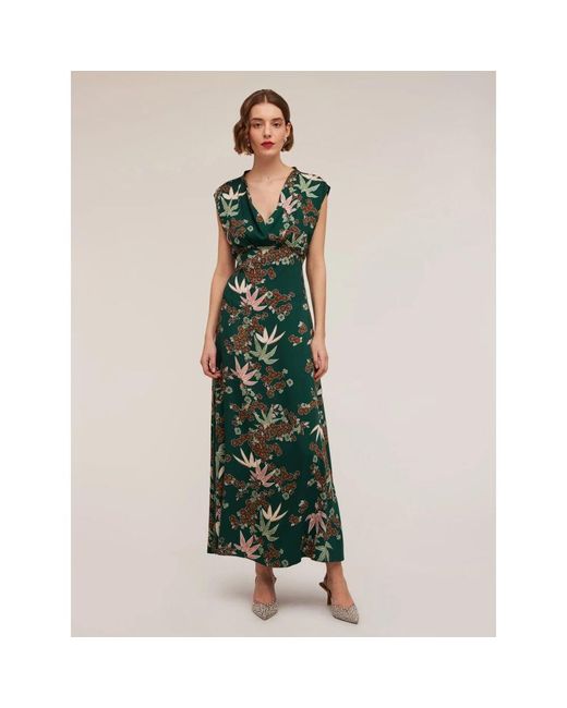 Maxi Dresses mötivi en coloris Green