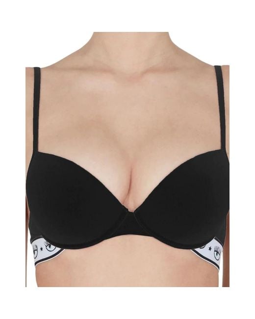 Chiara Ferragni Black Bras