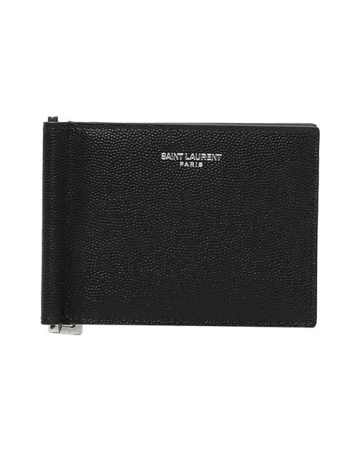 Saint Laurent Black Wallets & Cardholders for men