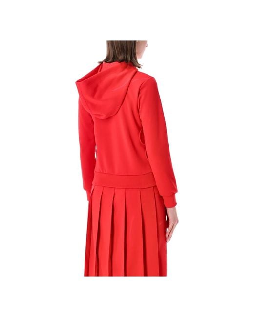 Comme des Garçons Red Zip-Throughs