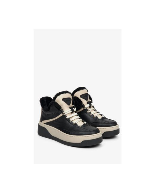 ESTRO Black Winter Boots