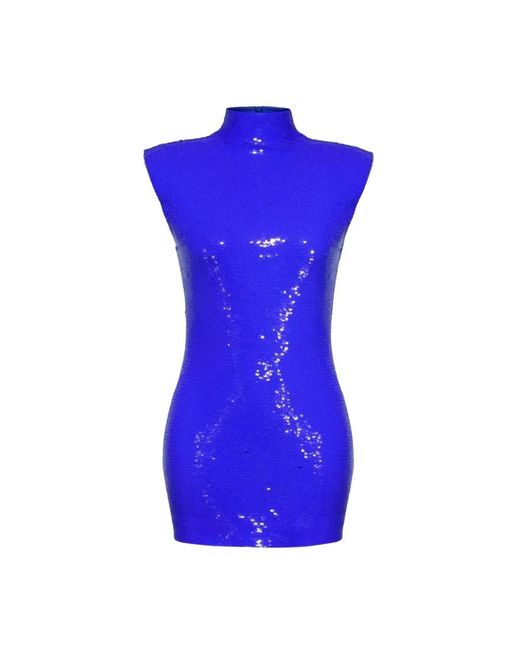 Nue Cobalt Mini Dress in het Blue
