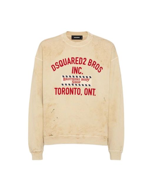 DSquared² Sweatshirts in het White voor heren
